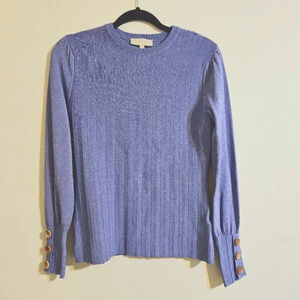 Beige Ribbed Sweater